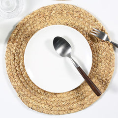 Rattan Water Gourd Placemat Natural Heat Insulation Mat