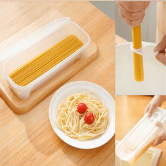 Small Microwave Pasta Cooker With Strainer & Lid