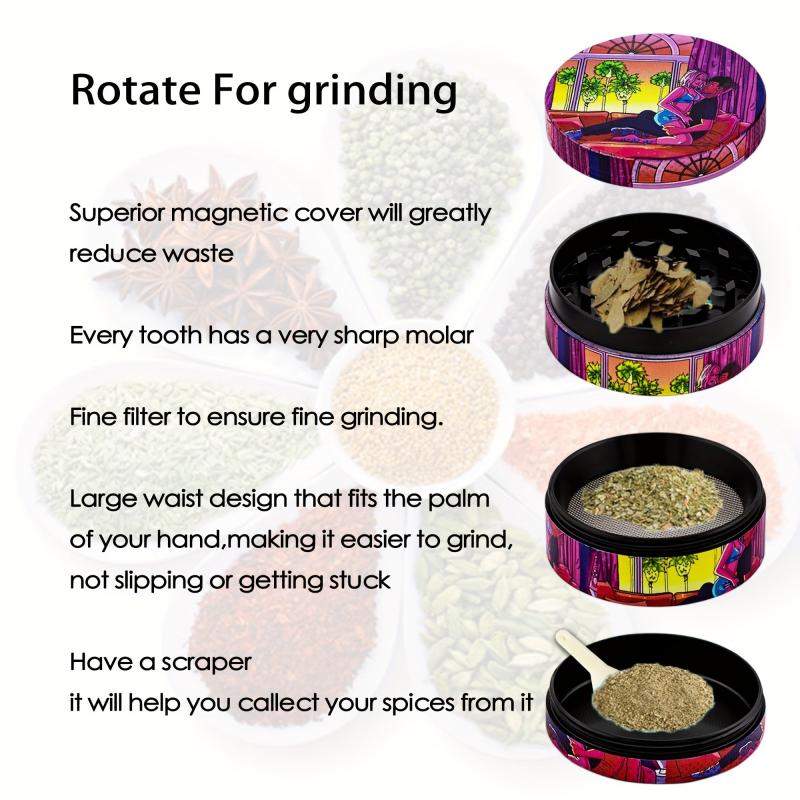 Creative Metal Spice Grinder for Kitchen Grinding