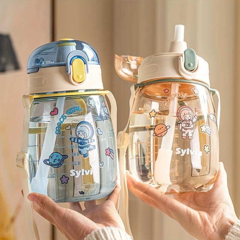Cartoon Water Bottle for Summer Hydration
