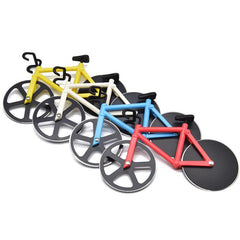 Bicycle Stainless Steel Pizza Cutter Wheel Bike Roller Slicer