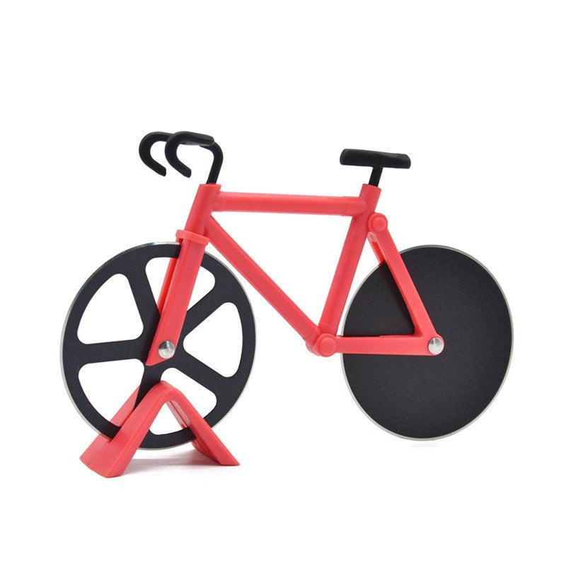 Bicycle Stainless Steel Pizza Cutter Wheel Bike Roller Slicer