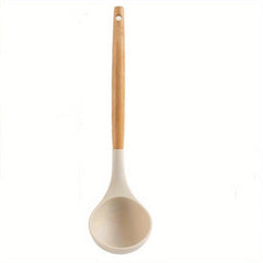 Silicone Spatula Soup Spoon Non-stick Pot Spatula Set Kitchen Cooking Tools