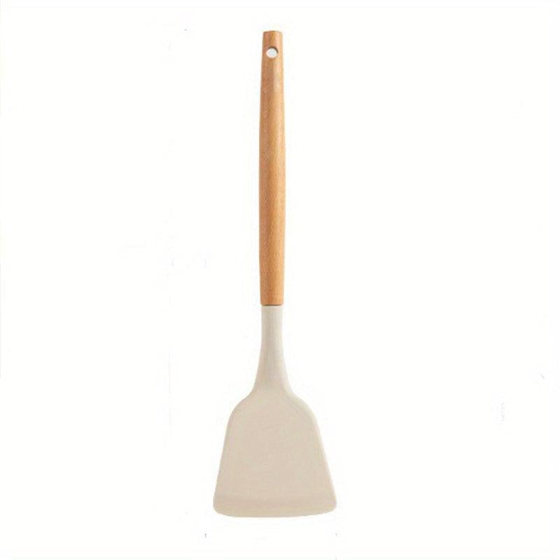 Silicone Spatula Soup Spoon Non-stick Pot Spatula Set Kitchen Cooking Tools
