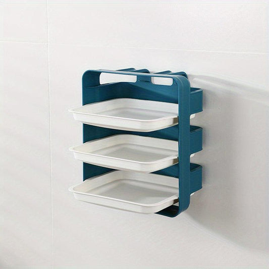 6 Layer Kitchen Rack Stand Stackable Storage Fruit Vegetables Tray