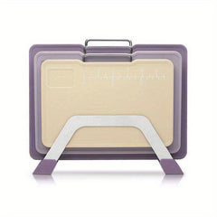 3pcs Multifunctional Cutting Board Set with Scale and Holder