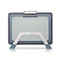 3pcs Multifunctional Cutting Board Set with Scale and Holder