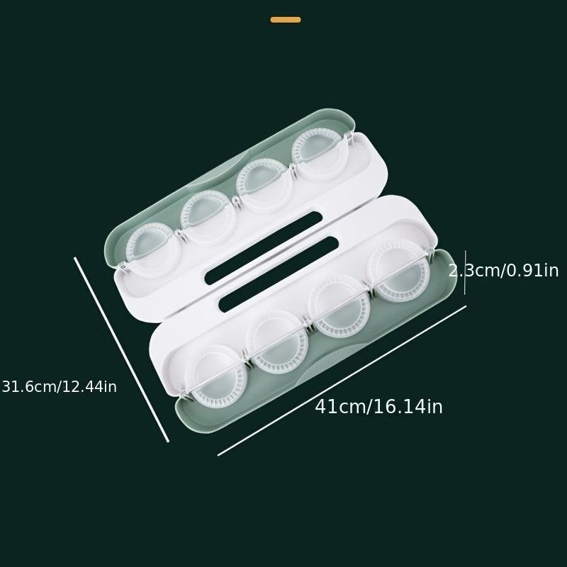 8 Grids Dumpling Mold Plastic Dumpling Maker Kitchen DIY Dumpling Moulds