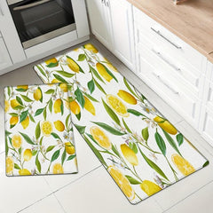 Waterproof Sunflower Kitchen Runner Rug 38x58cm Halloween Christmas Decor
