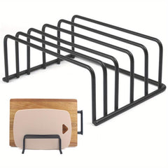 Cutting Board Holder Stand with 1.0 and 1.52 cm Wide Slots