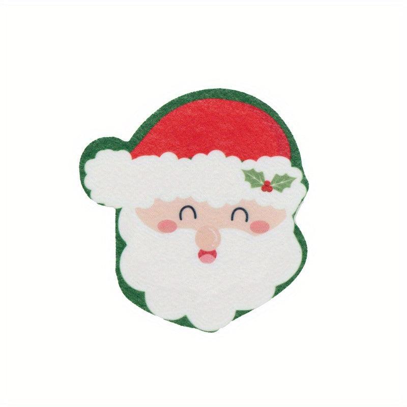 Christmas Pot Sponge Cartoon Dish Brush for Cleaning Kitchen Sink