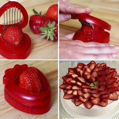 Strawberry Tomato Grape Fruit Slicer for Cake Decoration