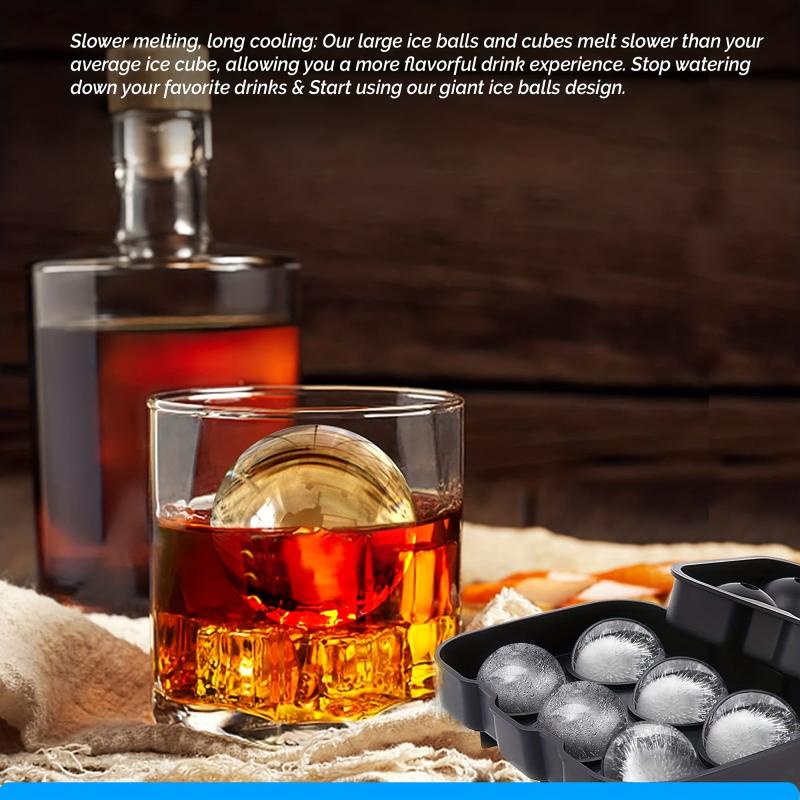 Silicone Ice Ball Mold Flexible Ice Cube Trays Ice Trays For Freezer