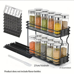 Spice Rack Organizer Cabinet Heavy Duty Slide Out Seasoning Kitchen