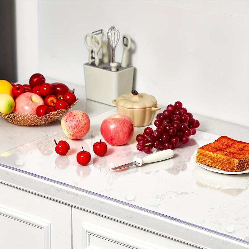 Large Acrylic Cutting Board for Kitchen, Food Supplement, Fruits