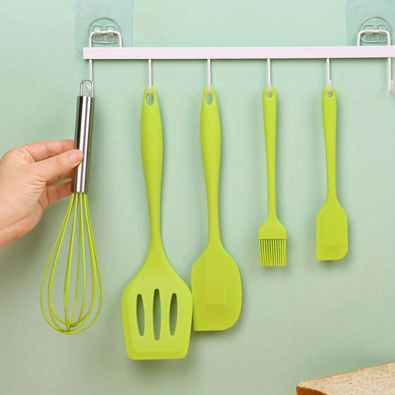 5pcs Silicone Kitchen Utensils Cookware Sets Spatula Shovel Whisk Kitchen Tools