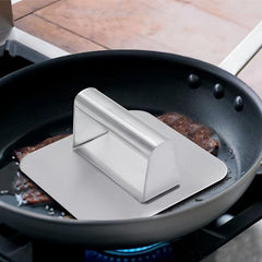 304 Stainless Steel Hamburger Press for Meat Pies and Steaks