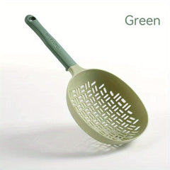 Nordic Silicone Colander with Long Handle and Heat Resistance