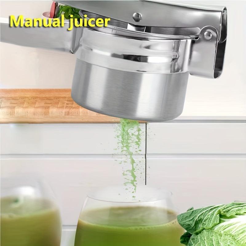 Stainless Steel Manual Juicer Lemon Fruit Juicer Kitchen Gadget
