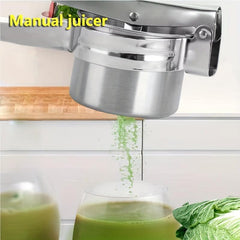 Stainless Steel Manual Juicer Lemon Fruit Juicer Kitchen Gadget
