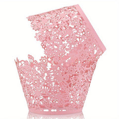 12pcs Glitter Cupcake Wrappers Baking Tools Kitchen Accessories Home Items