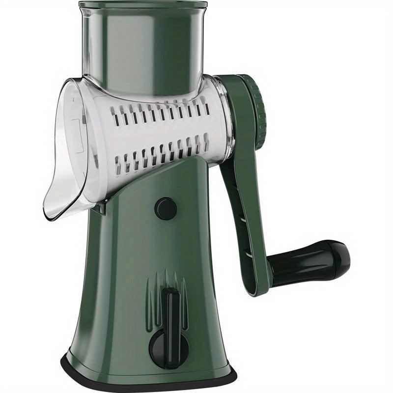 5in1 Rotary Cheese Grater Shredder Vegetable Slicer Multifunctional Fruit Slicer