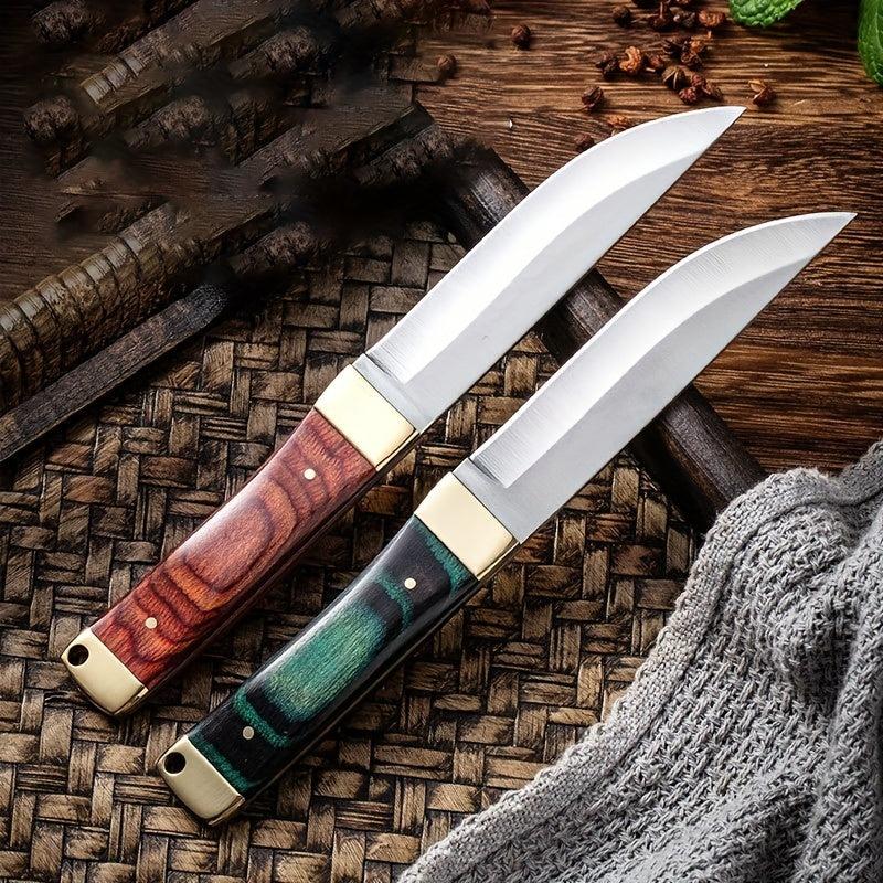 Western Steak with Wooden Handle for Kitchen and Dining