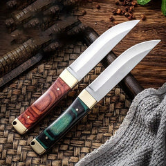 Western Steak with Wooden Handle for Kitchen and Dining