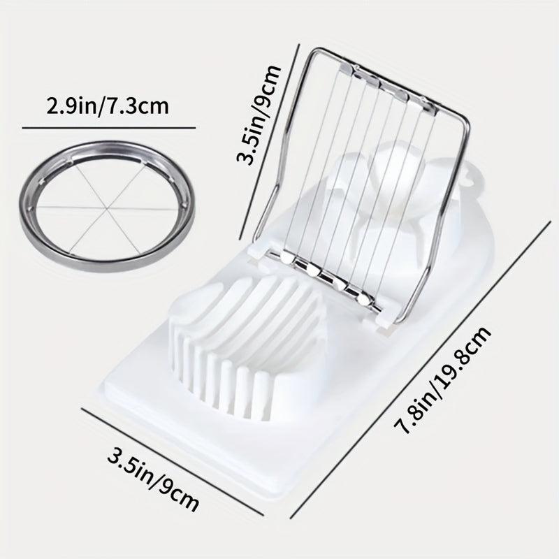 Stainless Steel Egg Slicer for Fruits & Veggies