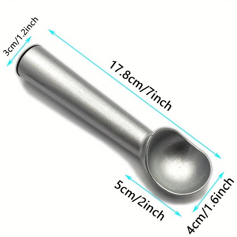 Ice Cream Ball Scoop 17.78 Cm Non Slip Anti Freeze Aluminum Spoon
