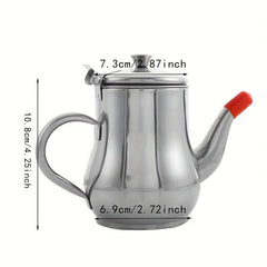 Stainless Steel Filter Bottle Leak-proof Pouring Pot Kitchen Tool