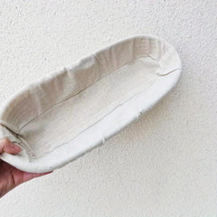 Bread Proofing Basket Set - Oval 24.89cm & Round 21.59cm Rattan Baskets