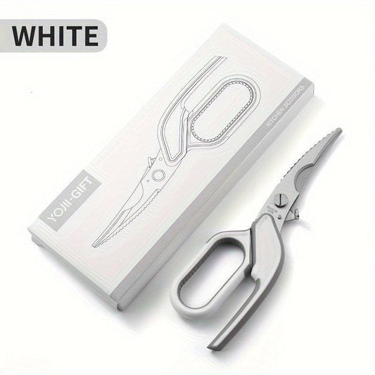 Heavy Duty Stainless Steel Chicken Bone Scissors for Kitchen Use