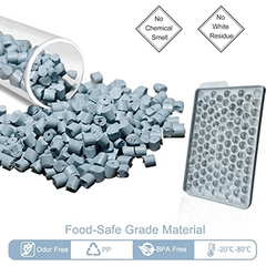 Rubber Mini Ice Cube Tray Small Easy to Remove Crushed Ice Tray