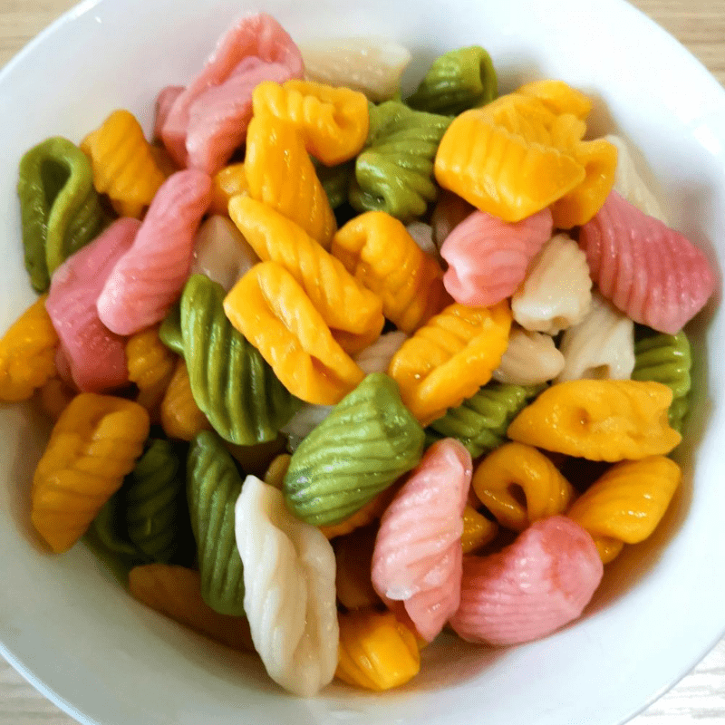 3pcs Handheld Gnocchi Pasta Board Set Bright colored Pasta Press