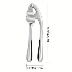 Zinc Alloy Garlic Masher Crush Garlic Easily & Quickly Kitchen Gadget