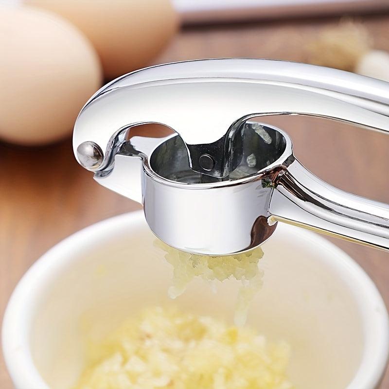Zinc Alloy Garlic Masher Crush Garlic Easily & Quickly Kitchen Gadget