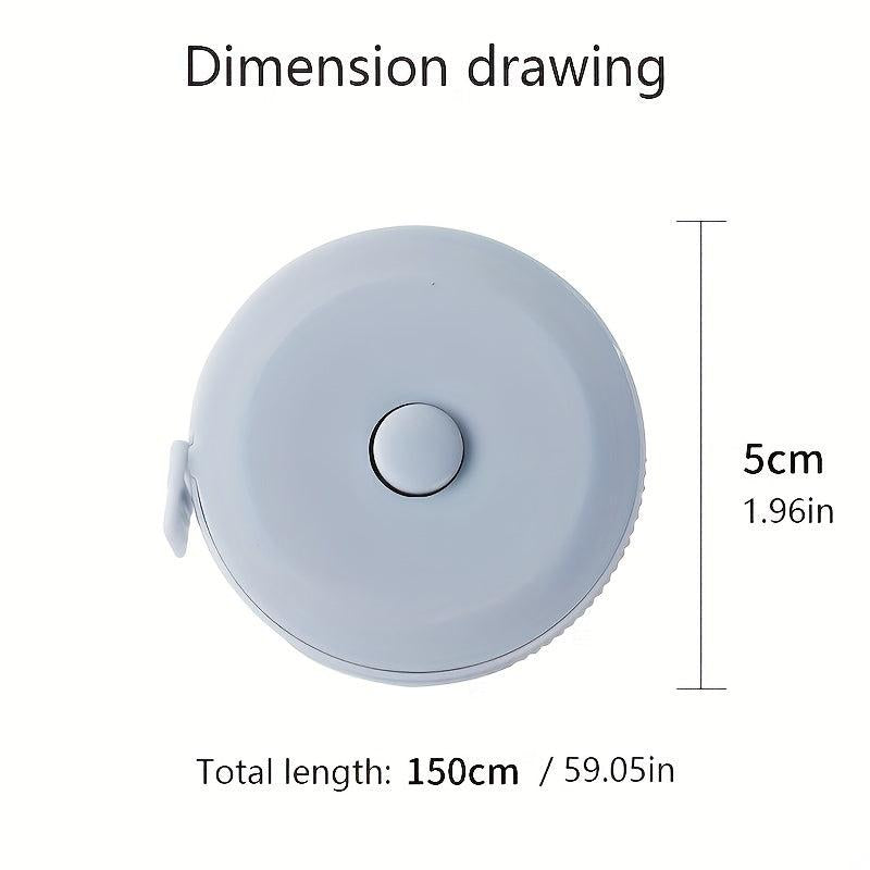 Retractable Mini Tape Measure 59.05in Clothing Measurement