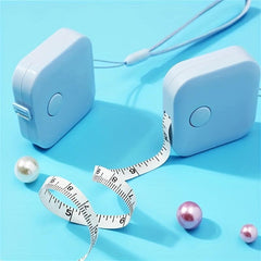 Mini Tape Measure Square with Lanyard Portable Ruler