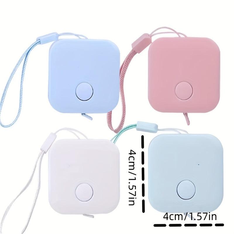 Mini Tape Measure Square with Lanyard Portable Ruler