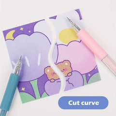 Press Pen 30u00b0 Small Head Paper Cutter Portable Utility Diary Sticker Carving