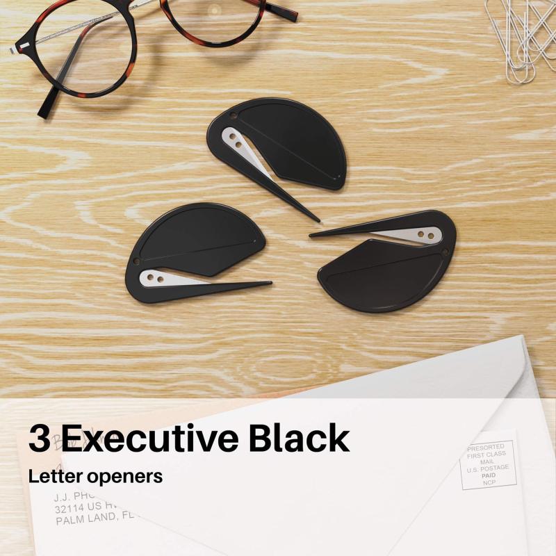3pcs Letter Envelope Cutter Opener Set