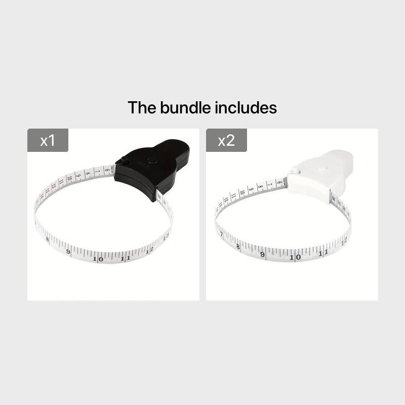 1pc Retractable Measuring Tape For Body 60 Inch