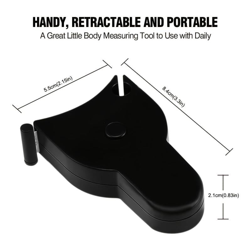 1pc Retractable Measuring Tape For Body 60 Inch