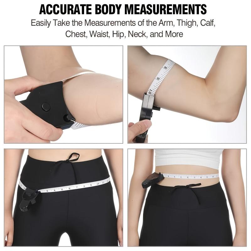 1pc Retractable Measuring Tape For Body 60 Inch