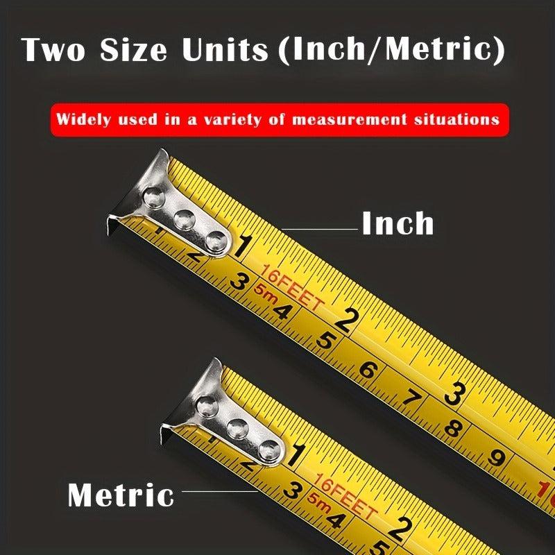 1pc 4 88 Meter Tape Measure Retractable Easy Read Measuring Tape Bulk Set