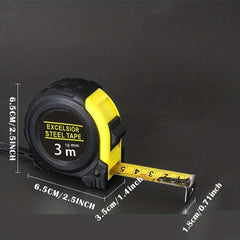 1pc 4 88 Meter Tape Measure Retractable Easy Read Measuring Tape Bulk Set