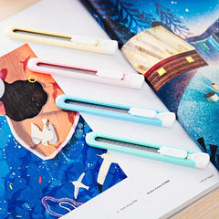 Random Small Art for Kids and Students, Cutting Paper, Opening Letters