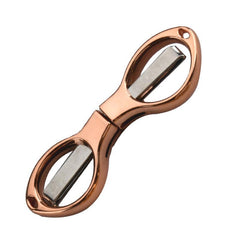 Mini Folding Scissors Stainless Steel Keychain Camping Fishing Scissor