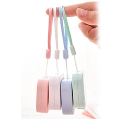 Nordic Style Macaron Portable Square Tape Measure Hanging Rope Type